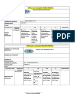 Rúbrica para Evaluación PRIMER QUIMESTRE