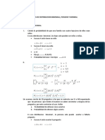 Ejercicios de Distribucion Binomial