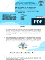 Materia: Administration de Technologies Web Profesor: M.A.D Hernández López Alejandro 1.6 Ventajas de Los Servicios Web Frente A Otras Tecnologias