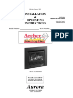 Aurora: Installation & Operating Instructions