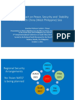 The AUKUS Impact On Peace, Security and Stability in The South China (West Philippine) Sea