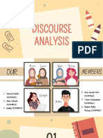 Discourse Analysis