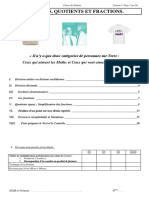 6eme Quotients Cours