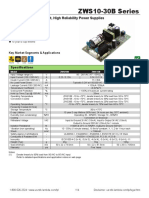 TDK Lambda ZWS30B 5 Datasheet