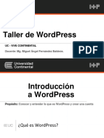 Sesión 2 Introducción A Wordpress