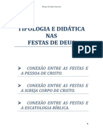 Estudo Sobre TIPOLOGIA E DIDÁTICA NAS FESTAS DE DEUS