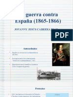 La Guerra Contra España (1865-1866)