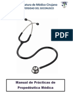 Manual de Practicas de Propedéutica Médica