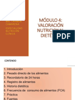 Curso UNFSC. Módulo 4. Evaluación Dietética