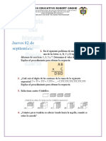 Olimpiadas Matemáticas-4to Grado