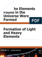 How Elements in The Universe Are Formed