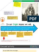 Lesson 1 Gothic Writing