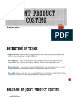 8.1 Joint Products and by - Product Costing