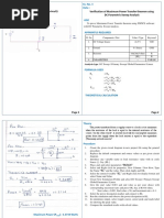 Simulation Exp. 3 Maximum Power Transfer Theorem