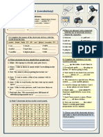 Electronic Devices: (Vocabulary)