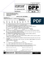 TARGET: JEE (Main + Advanced) 2020 Course: VIKAAS (JA) NO. B1