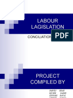 Labour Lagislation: Conciliation Officer