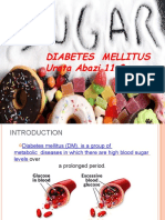 Diabetes Mellitus Urata Abazi 11.8