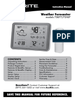 AcuRite 75077 Weather Station-Instructions