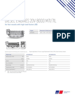 DIESEL ENGINES 20V 8000 M71/71L: Marine