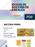 Proceso de Producción de Cereales