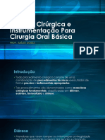 4 - Técnica Cirúrgica e Instrumentação para Cirurgia Oral Básica