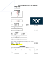 Column Design and Calculation Frame ID (A1)