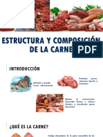 Estructura y Composición de La Carne