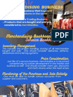 Merchandising Business