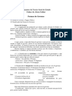 ETGE - Formas de Governo Elementos Da Teoria Geral Do Estado Dalmo de Abreu Dallari