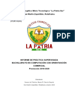 Informe Arreglaso Edgar Lopez