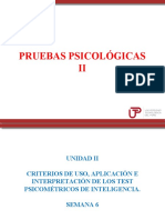 Clase 6 Pruebas Psicológicas II 2018 3