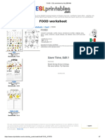 VOCABULARY - FOOD - ESL Worksheet by ALLEBRAM