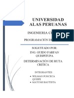 RUTA CRITICA (CPM) (Recuperado Automáticamente)