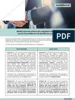 Lexlaboral Modificaciones Al Decreto Legislativo N 688 Ley de Consolidacion de Beneficios Sociales