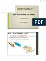 Mecânica Dos Sólidos Ii (Aula 03) Flexão Oblíqua - R01-1