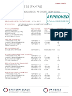 ES8067-TS0231-V575-FKM75 Bisphenol Cured - Approved