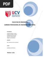 Diagrama de Flujo de Operaciones - Ingenieria de Metodos