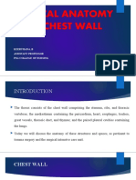 Surgical Anatomy of Chest Wall