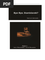 Bye Bye Stanislavsky - Valenzuela