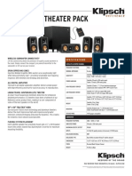 Ref Theater Pack 5.1 - Spec Sheet