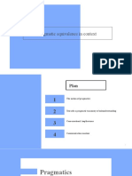 Pragmatic Equivalence in Context