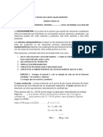 Estequiometria o Calculos Quimicos Parte 1