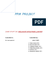 PPM Project: Case Study On