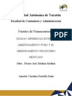 Uiiada3. Diferencia Entre El Arrendamiento Puro y El Arrendamiento Financiero