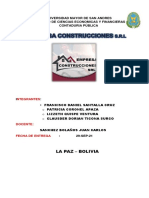 Trabajo Final - PORTAFOLIO DE NEGOCIOS - EMPRESA CONTRUCTORA (Grupo 1) .