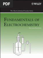 Fundamentals of Electrochemistry (Bagotsky, Wiley 2006, ISBN 0471700584)