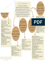 Mapa Mental Tipo de Actuadores