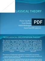 Neo Classical Theory