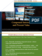 Compound Interest and Present Value: Powerpoint Presentation by Domenic Tavella, Mba